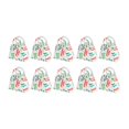 thumbnail image 1 of Tachiuwa 10Pcs Christmas Gift Bags, Party Favor Boxes, with Handles, Tote Bags Xmas Treat Boxes Candy Packing Boxes for Cupcake Bakery White, 1 of 10