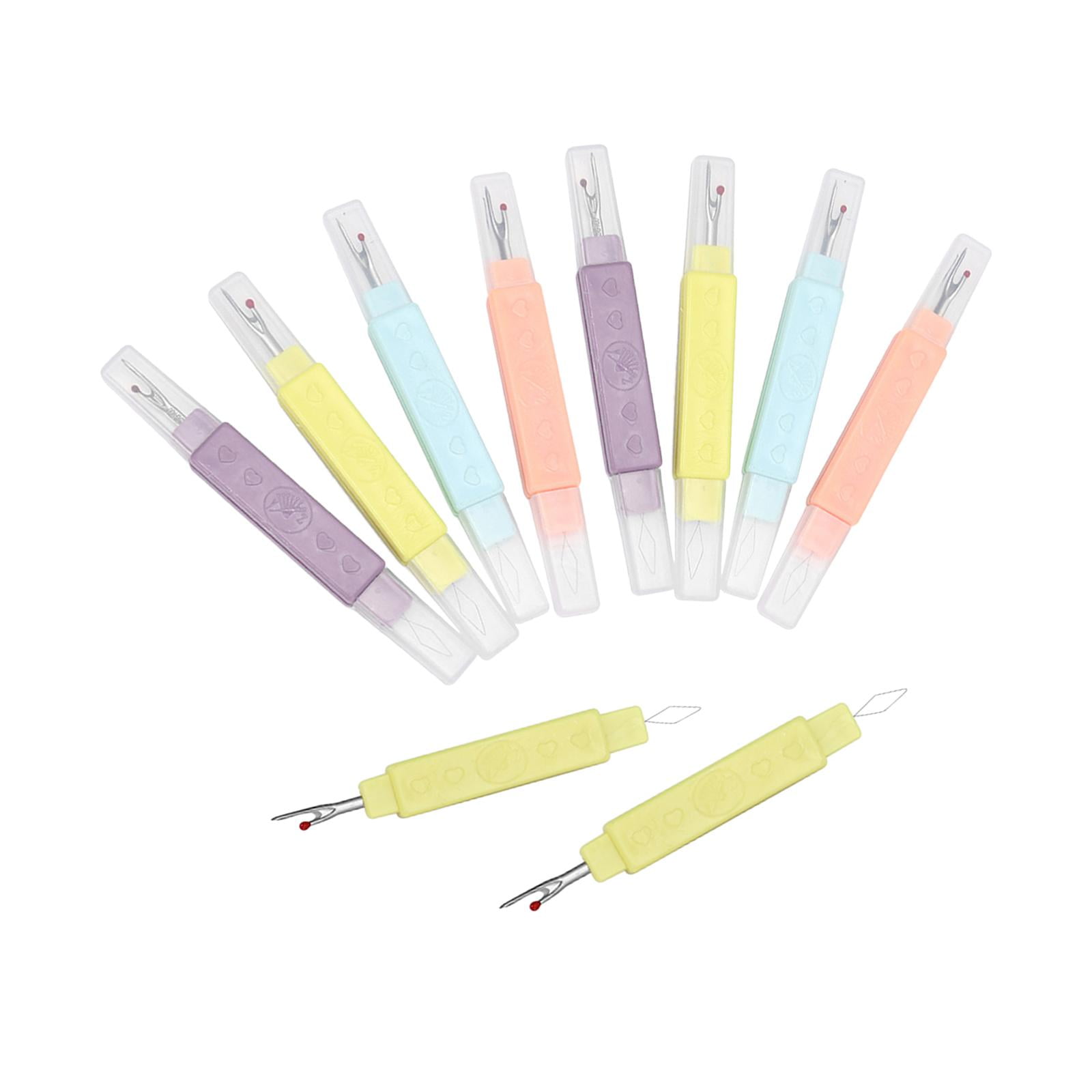 Eptchn 2-in-1 Needle Threader & Seam Ripper Tool Clearance 2 In1 Needle Threader Seam Automatic Threading Aid Needle Floss Threaders