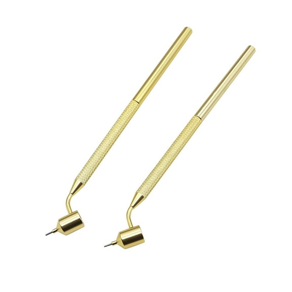 Tachiuwa 2pcs Fine Line Painting Pen Creative Drawing Tools Detailing Fine Line Pen Fluid Pen Writer for Calligraphy Touching up Paint 0.5mm and 0.7mm