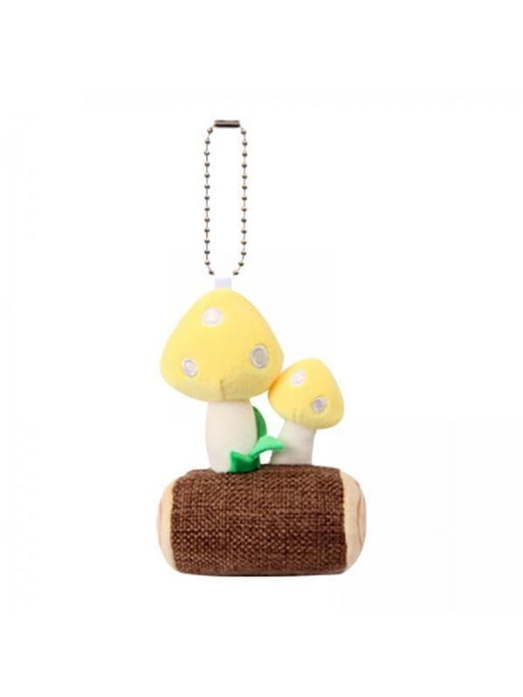 2x Keychain Handbag Charm Backpack Decoration for Carnival Prizes Kid , Yellow