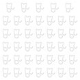 thumbnail image 1 of Tachiuwa 2xOutdoor Lights Clips Holiday Light Clips for Birthday Hanging Outdoor Lights White 40 Pieces, 1 of 10