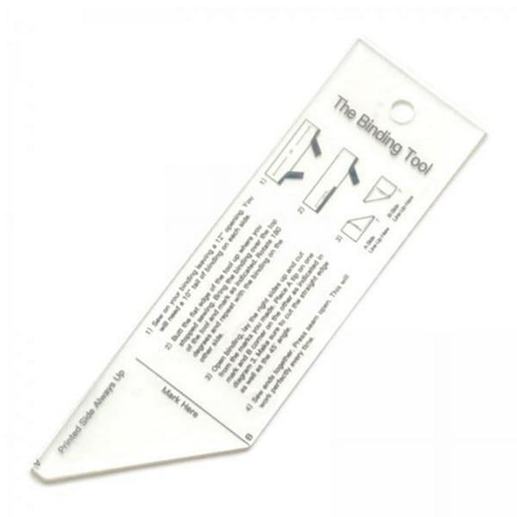 Tachiuwa 4xPlastic Quilt Binding Tool Quit Binding Tool for DIY Arts Projects