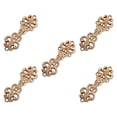 thumbnail image 1 of Tachiuwa 5Pcs Fasteners Cardigan Clips for Outfit Jacket Scarf Costumes Pants Gold, 1 of 10