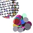 thumbnail image 1 of Tachiuwa 85x 20mm Flat Round Loose Sequins DIY Dress Accessories ation Hairpins Decorative Patches for Sewing Wedding Clothing Men Multicolor, 1 of 10