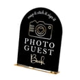 thumbnail image 1 of Tachiuwa Acrylic Wedding Sign Table Decoration Keepsake Events Please Sign Our Guestbook Birthday Engagement Guest Book Sign with Base A, 1 of 8