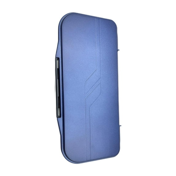 Tachiuwa Airtight Watercolor Palette Paint Case 18 Well with 2 Mixing Areas and Lid Travel Paint Tray Watercolor Tin for Acrylic Paint Navy Blue