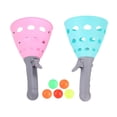thumbnail image 1 of Tachiuwa Catchs Ball Games Outdoor Indoor Game Activities Sport Toy Birthday Gift Lawn Summer Sport Toys for Kids Ages 4 5 6 7 8 10 12+ Blue and PInk, 1 of 10
