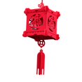 thumbnail image 1 of Tachiuwa Chinese Lantern Lucky Decorative,Cube, Spring Festival Decor New Year Lantern for Wedding Celebration Hanging Decoration B, 1 of 9