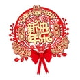 thumbnail image 1 of Tachiuwa Chinese New Year Door Sticker Traditional Chinese Characters Spring Festival Decoration for Celebration Restaurant Lunar Year A, 1 of 10