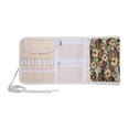 thumbnail image 1 of Tachiuwa Crochet Hook Case Knitting Case Waterproof Lightweight Outdoor Multifunctional Sewing Knitting Storage Bag Roll up Bag Rose, 1 of 10