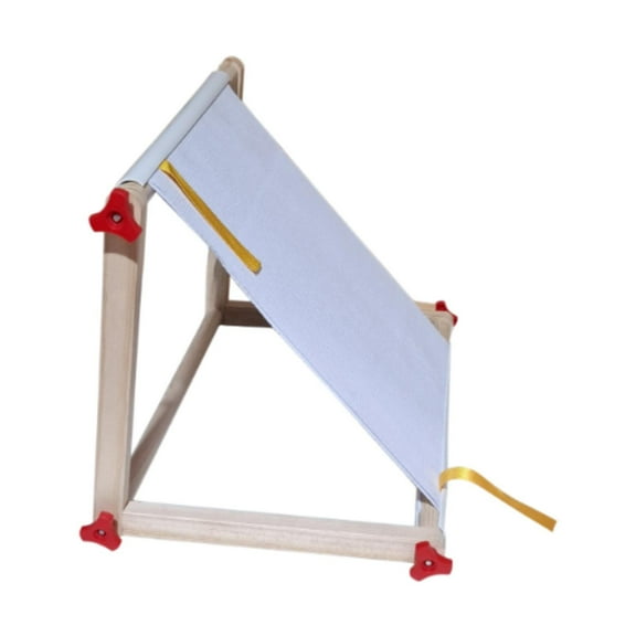 Tachiuwa Cross Stitch Frame Stand Embroidery Frame Sturdy Stitching Rack Tabletop Sofa Cross Stitch Frame for Home Quilting PP Nut