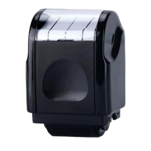 Tachiuwa Dashed Handwriting Lines Practice Roller Stamp, Line Rolling Stamp for Students Home Kindergarten Office Home Adults Black