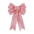 thumbnail image 1 of Tachiuwa Easter Wreath Bow Ornament,Easter Decor,Spring Wreath Bow for Front Door for Wedding Front Door Tree Holiday Home Pink, 1 of 10