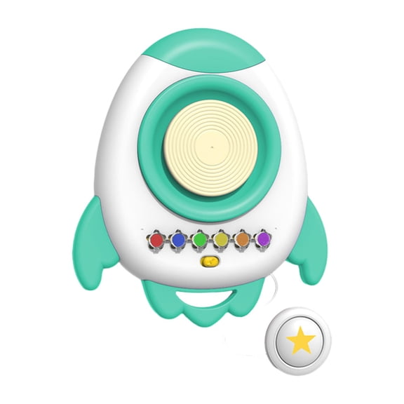 Tachiuwa Electric Pottery Wheel, Mini Pottery Wheels Arts Crafts, Child Toy, Molding Turntable Pottery Wheels for Working Forming Kids green