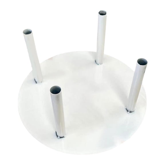 Tachiuwa Flower Pole Display Stand Base Round Flower Holder Rack for Wedding Supplies Four Poles