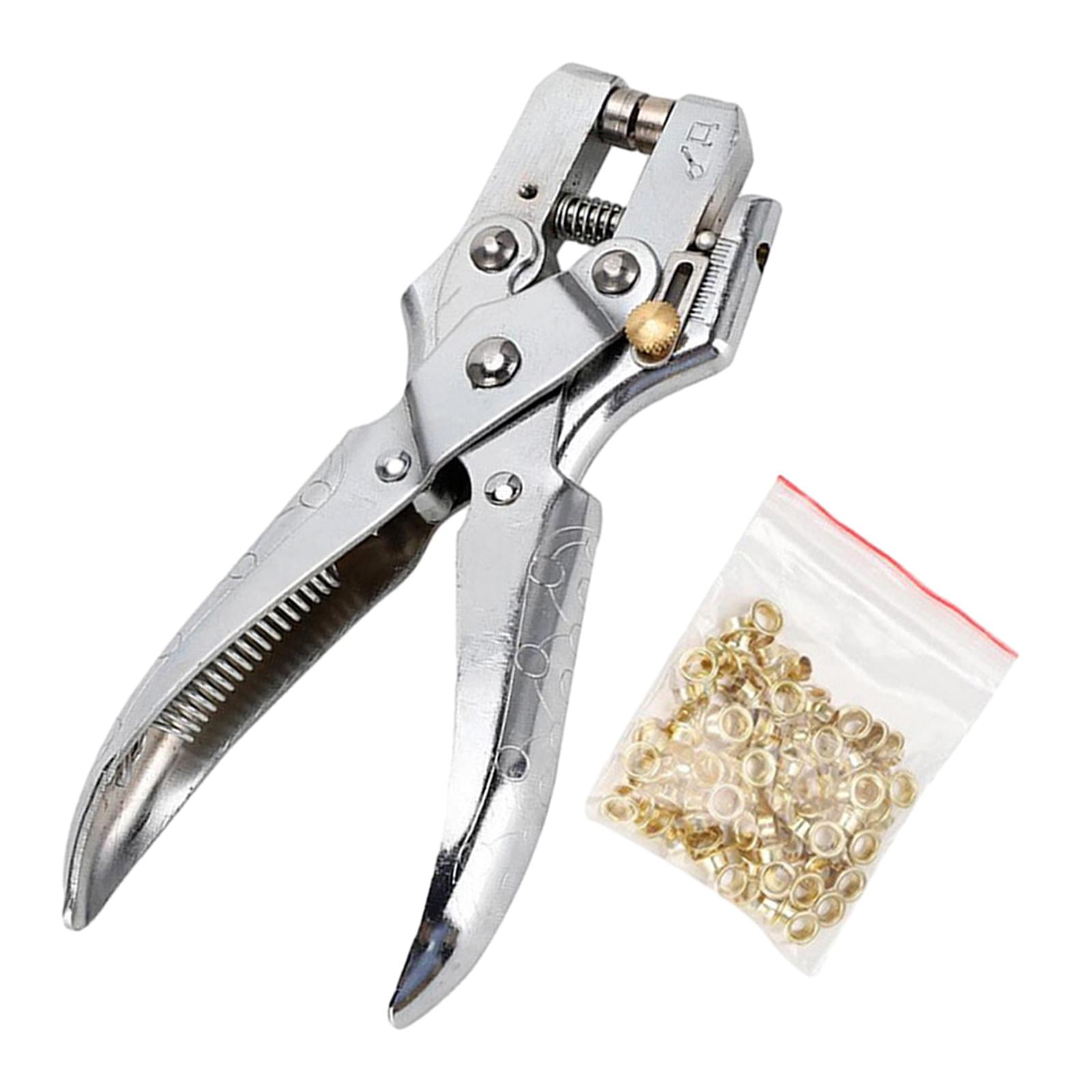 Tachiuwa Grommet Eyelet Pliers Grommet Pliers Belt Hole Puncher Eyelet