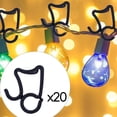 thumbnail image 1 of Tachiuwa Holiday Light Clips Christmas Light Clips for Hanging String Lights Birthday Black 20 Pieces, 1 of 9