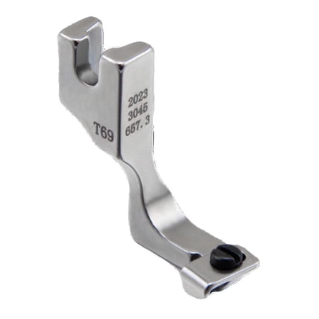 Tachiuwa Invisible Zipper Foot Concealed Zipper Presser Foot Multipurpose Metal Invisible Zip Presser Foot T69 for Lockstitch Supplies