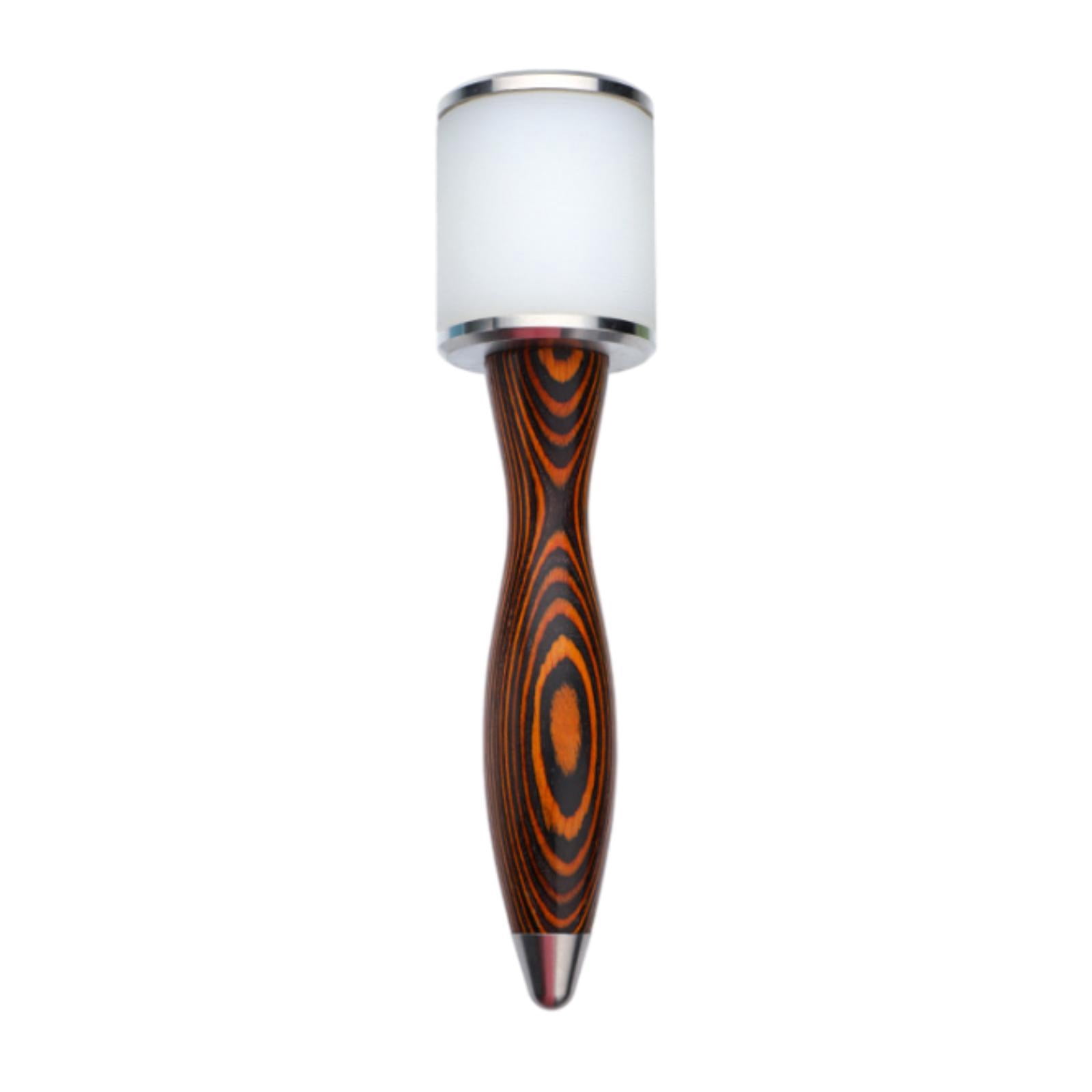 Tachiuwa Leather Carving Hammer Leathercraft Mallet for Handmade Leatherwork Supplies Black