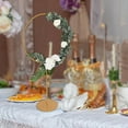 thumbnail image 1 of Tachiuwa Metal Floral Hoop Christmas Crafts Macrame Crafts Household Garland Hoop Table Decoration Hoop Wreath Rings for Holiday Party, 1 of 10