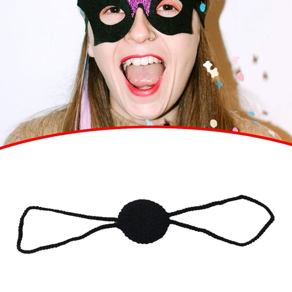 Tachiuwa Nose Warmer Protector Windproof Comfort Crocheted Guard Nose Cover for Winter Outdoor Activities Cold Weather Ski Accessories Black