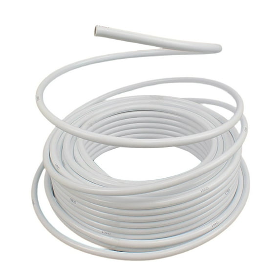 Tachiuwa PVC Modelling Tube Party Decor Tube Balloon Tube Decorative Prop Tube Multiuse for Wedding Ceremony Birthday Party Decoration White 10m