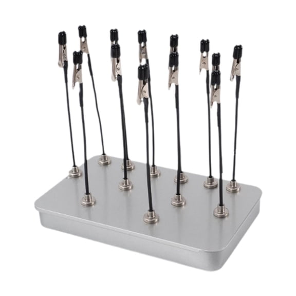 Tachiuwa Painting Stand Base Model Painting Alligator Clips Coloring Clip Base Model Holder for Spray Paint Hobby Model Parts Assemble