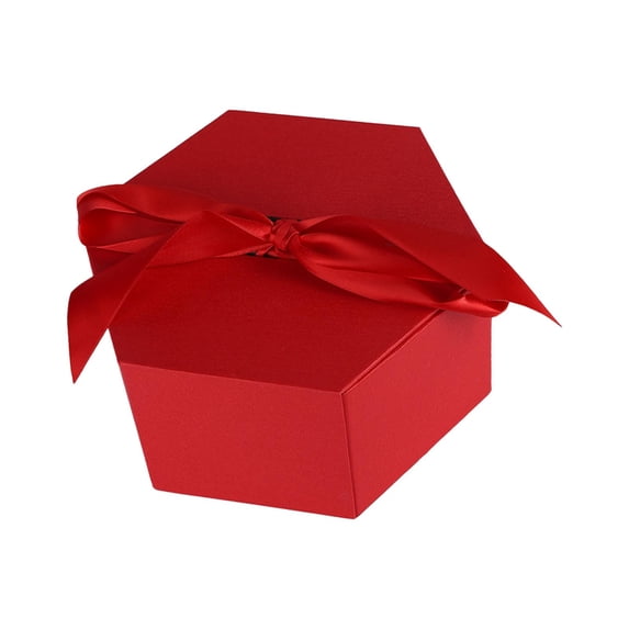 Tachiuwa Valentine's Day Gift Box with Lids Gift Boxes for Presents Roses Flower Box for Party Supplies, Valentines Day Gifts for Him Red 24cmx21cmx11cm