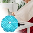 thumbnail image 1 of Tachiuwa Wrist Pin Cushion Band Sewing Pin Holder Pincushions with Elastic All Wrist Sizes for Quilting work DIY Craft Lake Blue, 1 of 10