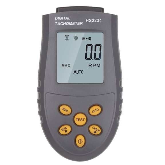 Tachometer,Maximum Value Speed Display With Maximum Speed Speed Counter Lcd Display With Portable With Lcd Maximum Mum Value Mum Value Re Rpm 2.5~99999rpm Fan/car