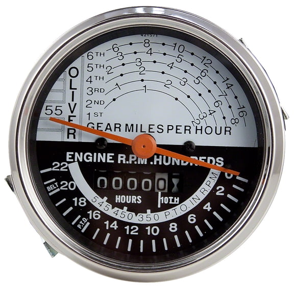 Tachometer (Speedometer) Fits White / Oliver Tractor1ES5210