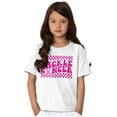 thumbnail image 1 of Tackle Breast Cancer Pink Ribbon Girls Kids T Shirt Tees Brisco Brands S, 1 of 6