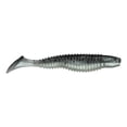 thumbnail image 1 of Tackle HD 10-Pack Swimmer Fishing Bait, 3.5" Soft Plastic Paddle Tail Swimbait, Freshwater, Ice, or Saltwater Fishing Lures, Bass, Crappie, Walleye, or Trout Lures, Smoke/Pearl, 1 of 5