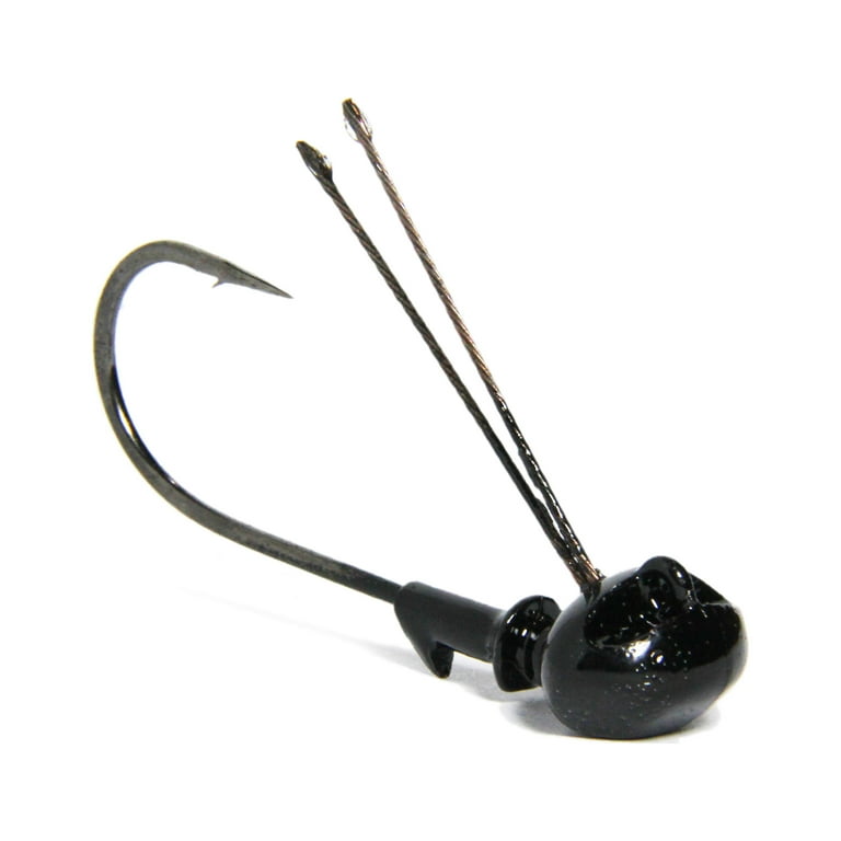 Tackle HD 3-Pack Stealth HD Jig Head, 3/16 Ounce Weedless Fishing