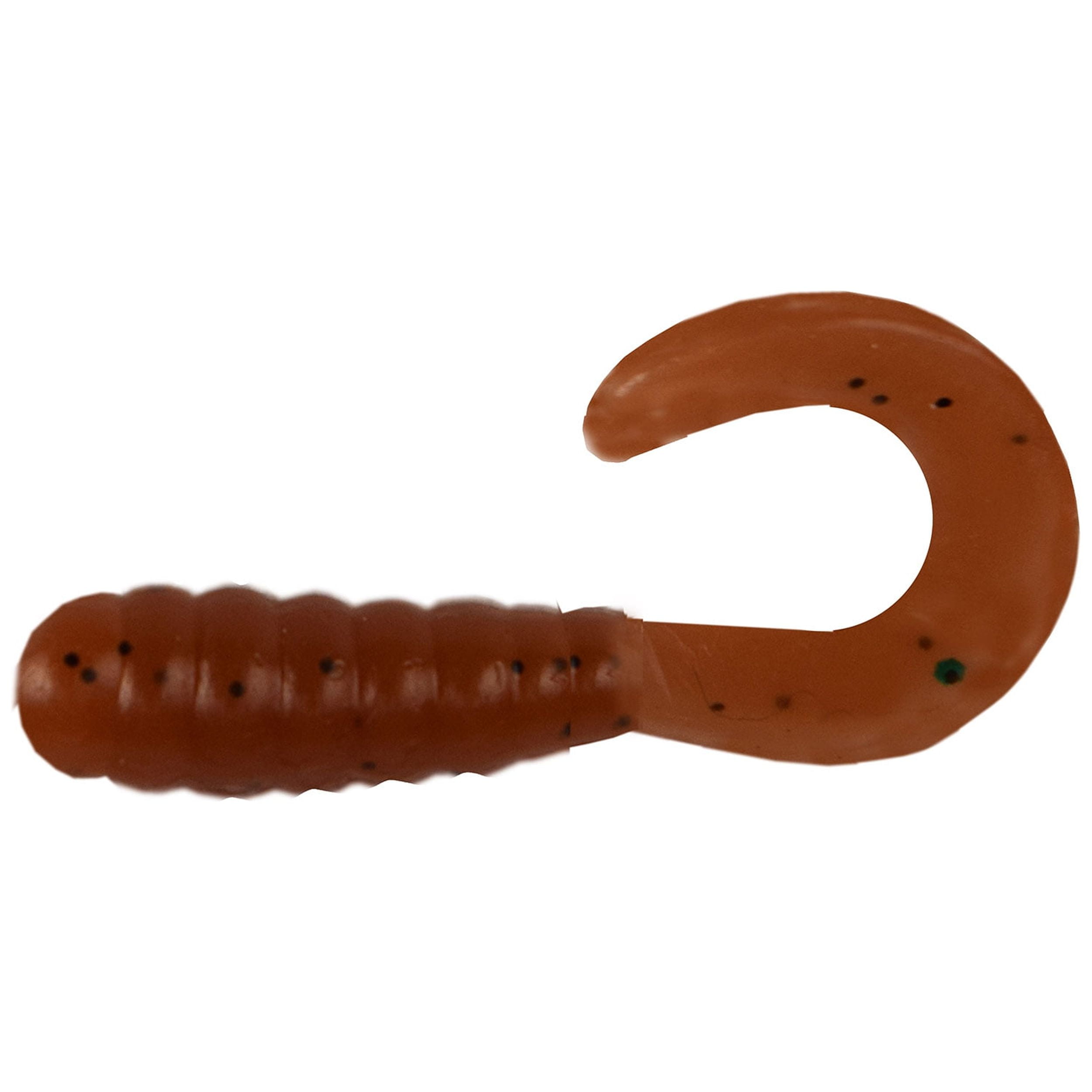 Tackle HD 40-Pack Grub Fishing Lures, 2-Inch Skirted Grub with Curly ...