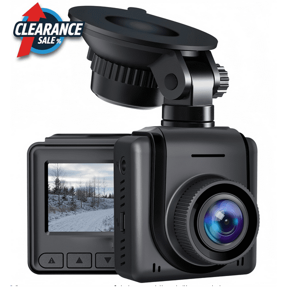 Naipo Dash Cam Front, 1080p Full HD Front Dash Camera, 1.5" LCD Screen, 170° Wide Angle, Emergency and Loop Recording, Parking Monitor, Night Vision,G-sensor, WDR