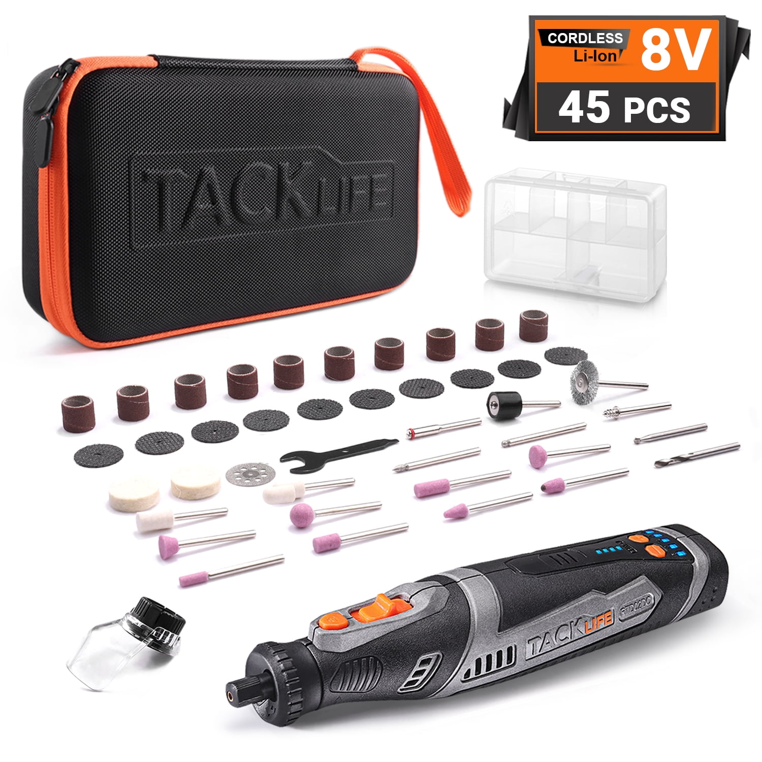 Black + Decker Cordless Rotary Tool with 35 Piece Accessory Kit