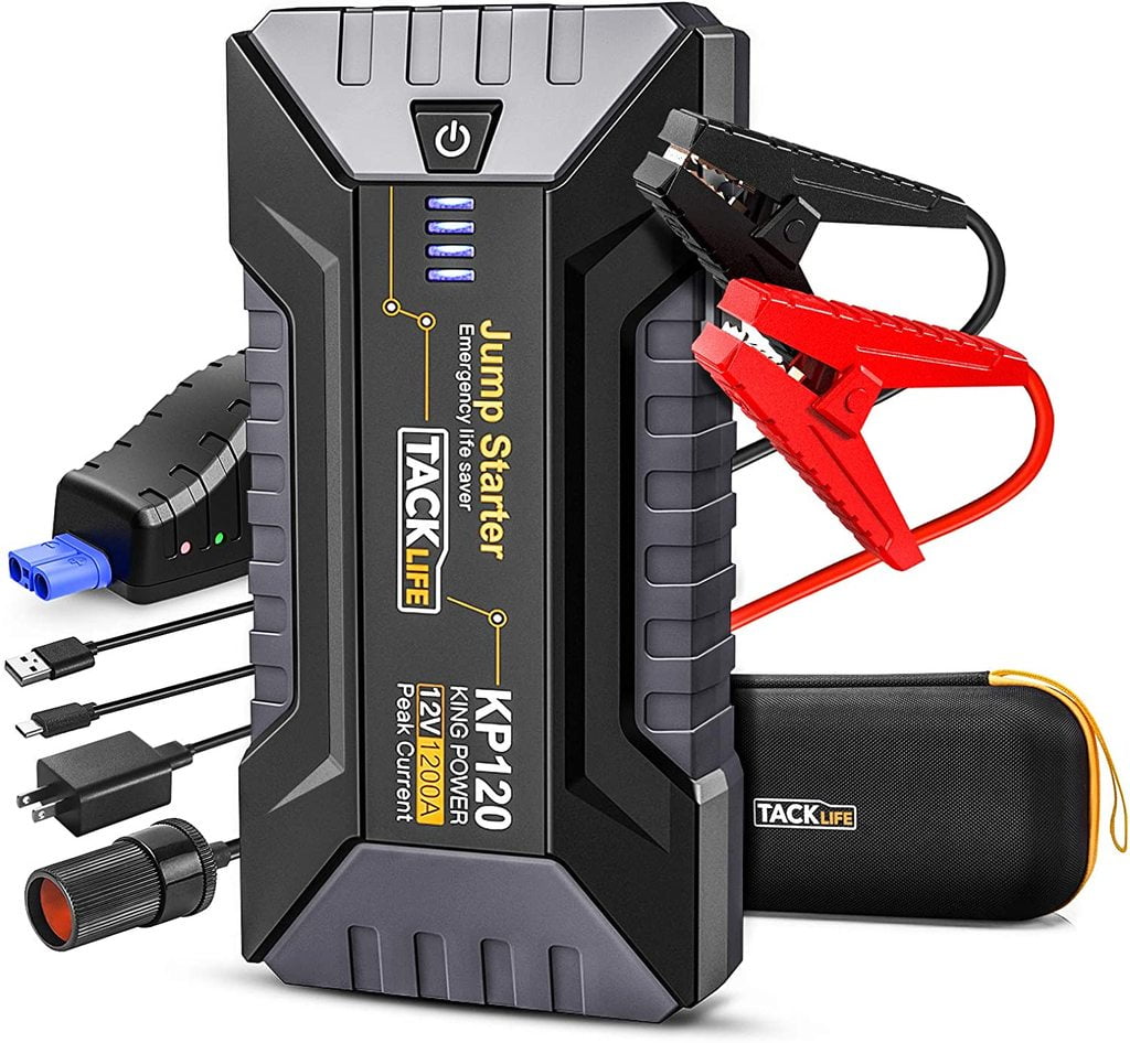Tacklife T8 Car Jump Starter Test and Review 