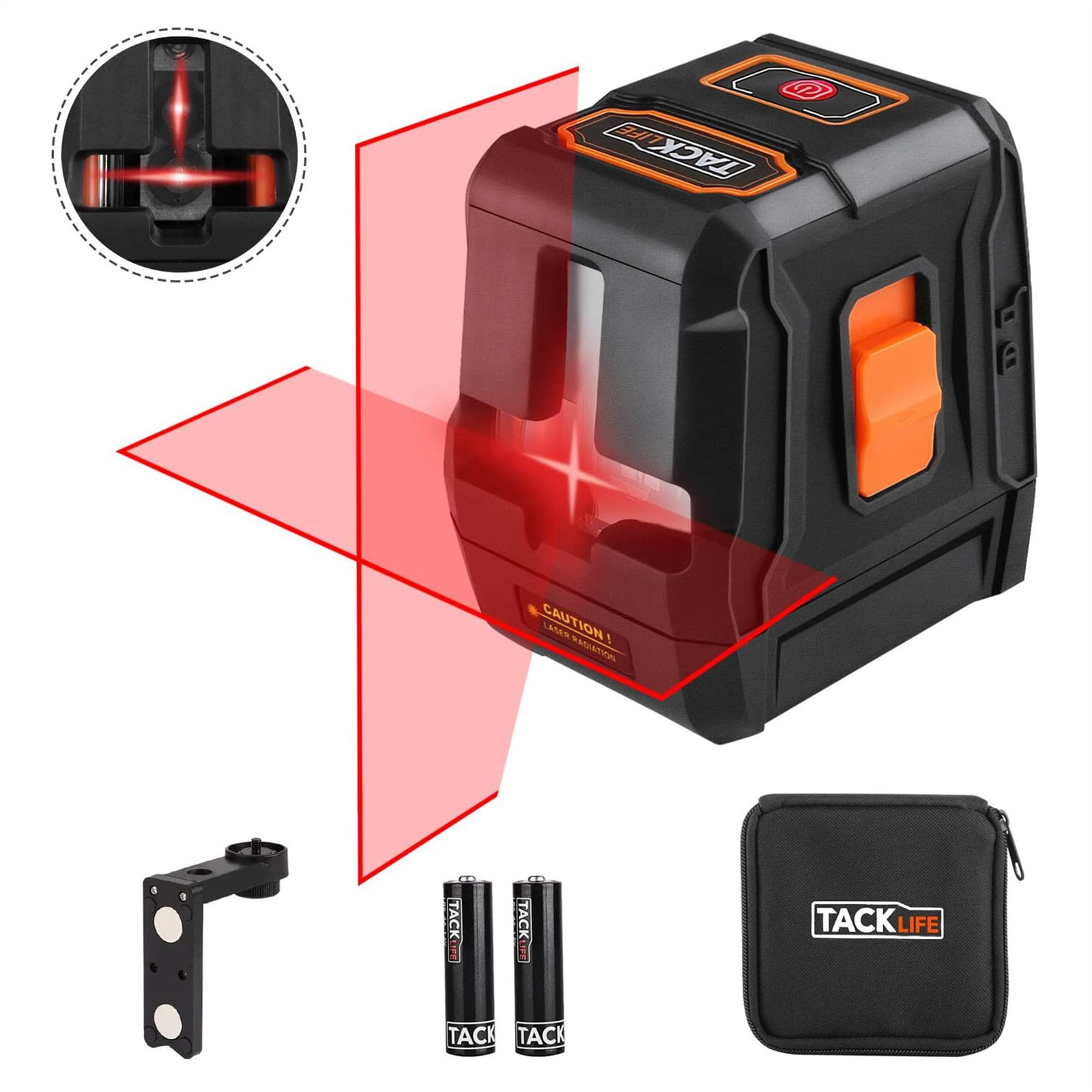 BLACK+DECKER Laser Level, Self-Leveling, 360 Degree Wall