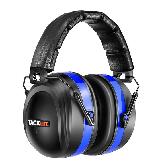 Tacklife Shooting Ear Protection for Gun Range, SNR 34 dB Hearing Protection - HNRE1 - Blue
