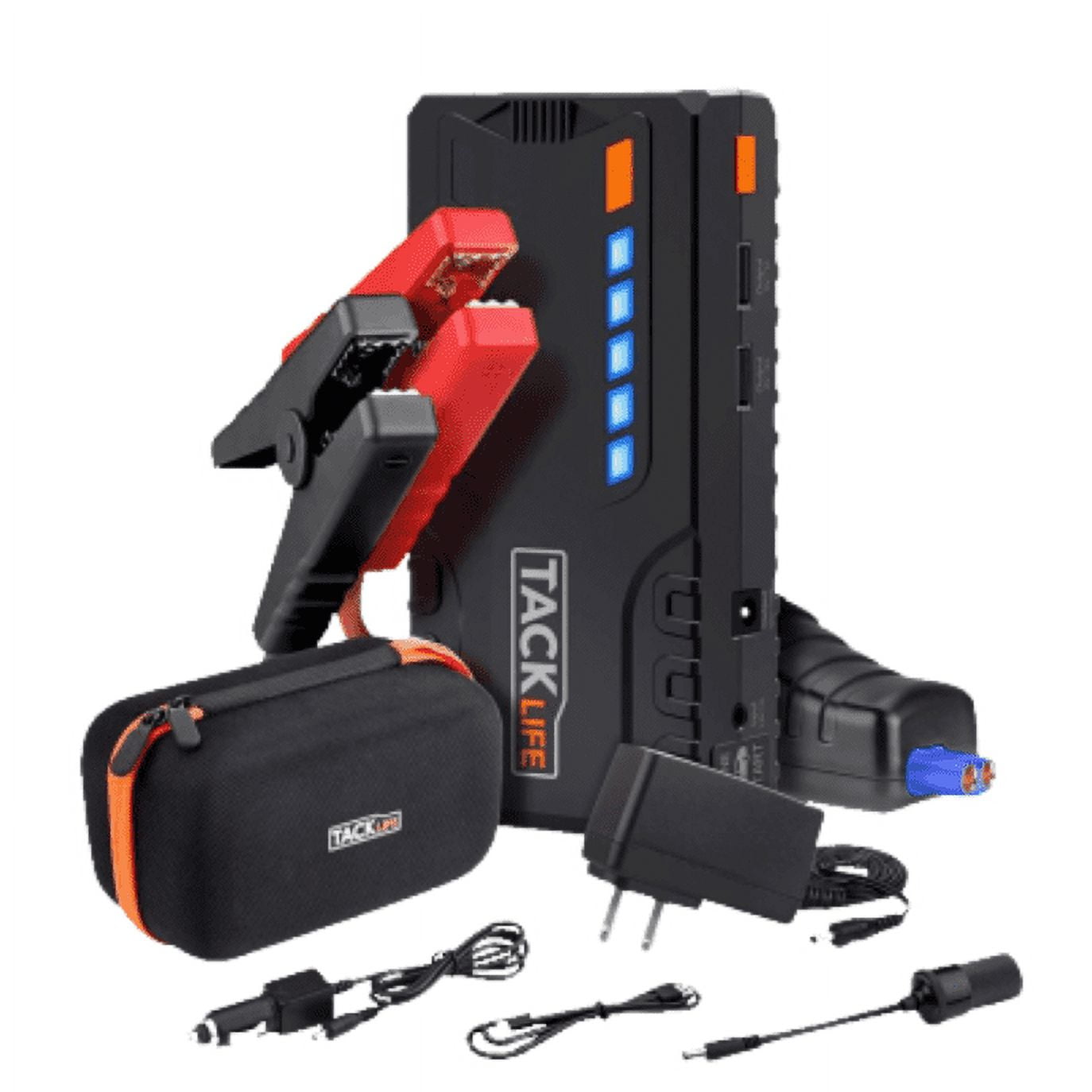 Tacklife T6 800 Amp Auto Power Portable Car Battery Jumper Starter Kit