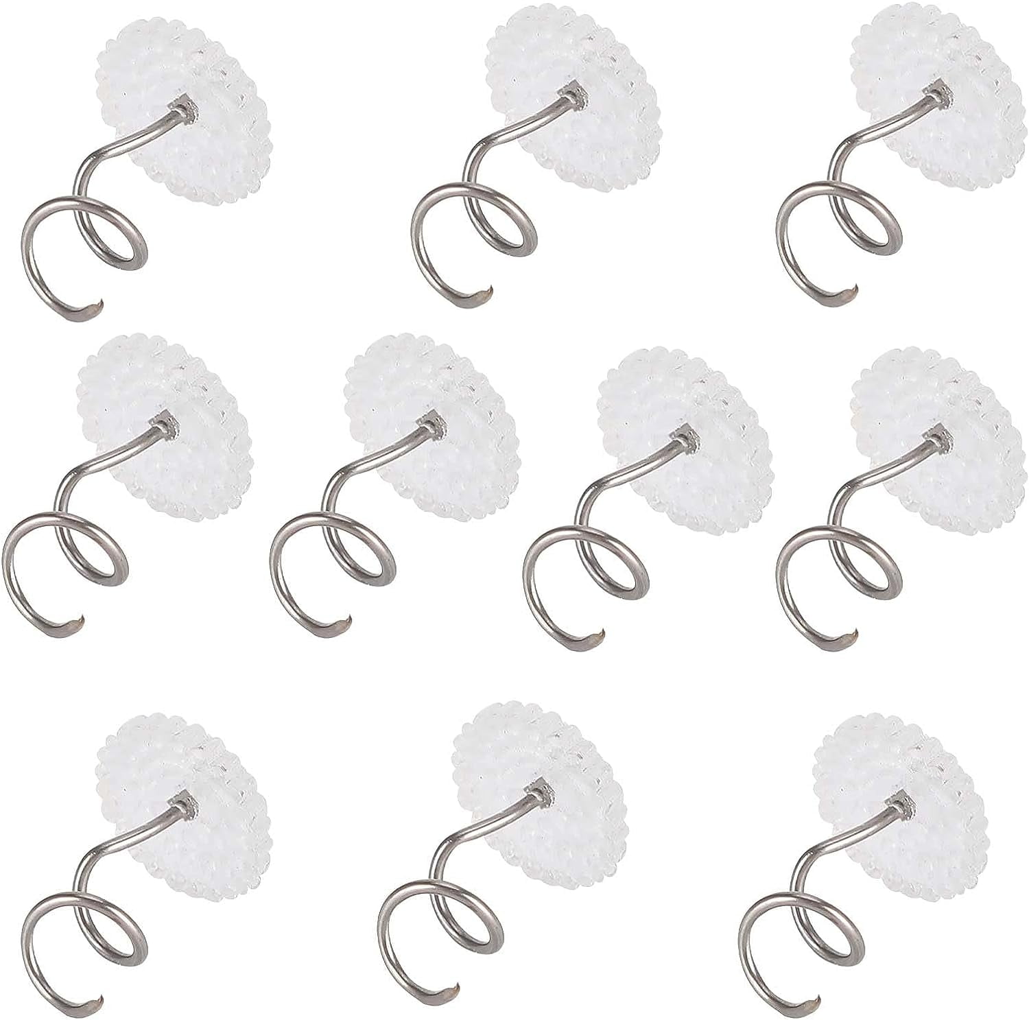 Tacks Headliner Pins, Clear Heads Twist Pins For Slipcovers And Bedskirts Home Furniture Hold