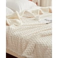 thumbnail image 1 of TacleeKii Full Size Electric Heated Blanket 72" x 84", Machine Washable, 10 Heat Settings&Auto Shut Off, Beige, 1 of 8