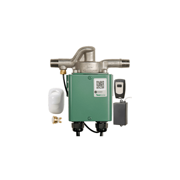 Taco 008-CT-USK Pump with Under Sink Kit, 1/2" Male NPT, 1/25 HP