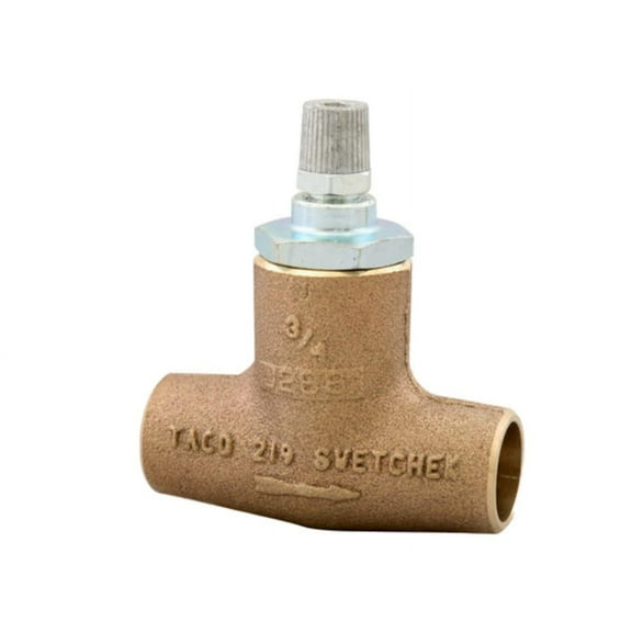 Taco 219-4 3/4" CxC Horizontal (Bronze) Flo-Chek Valve