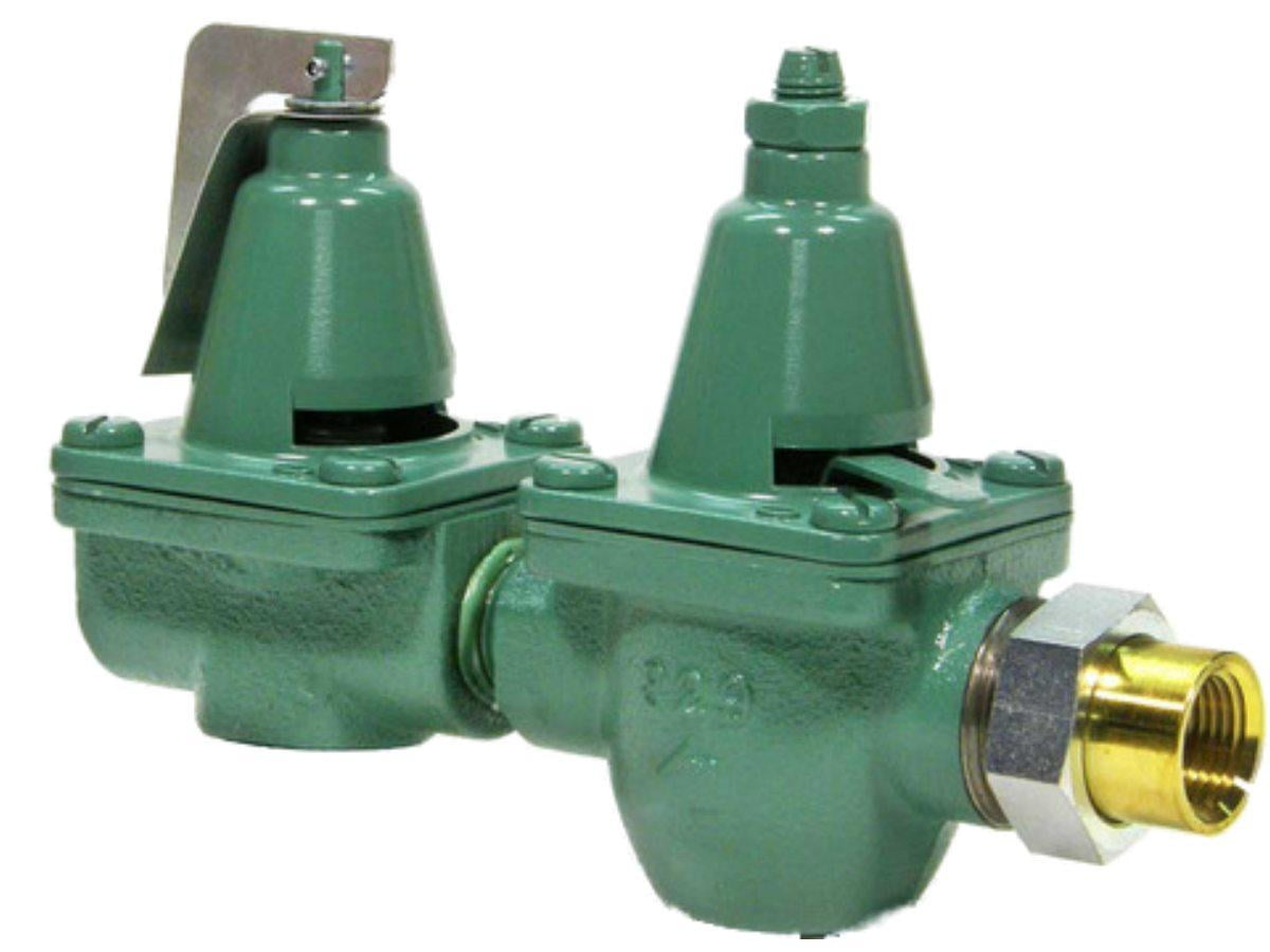 Taco 334-T3 1/2" NPT (Union) X 1/2" NPT Cast Iron Dual Control Valve