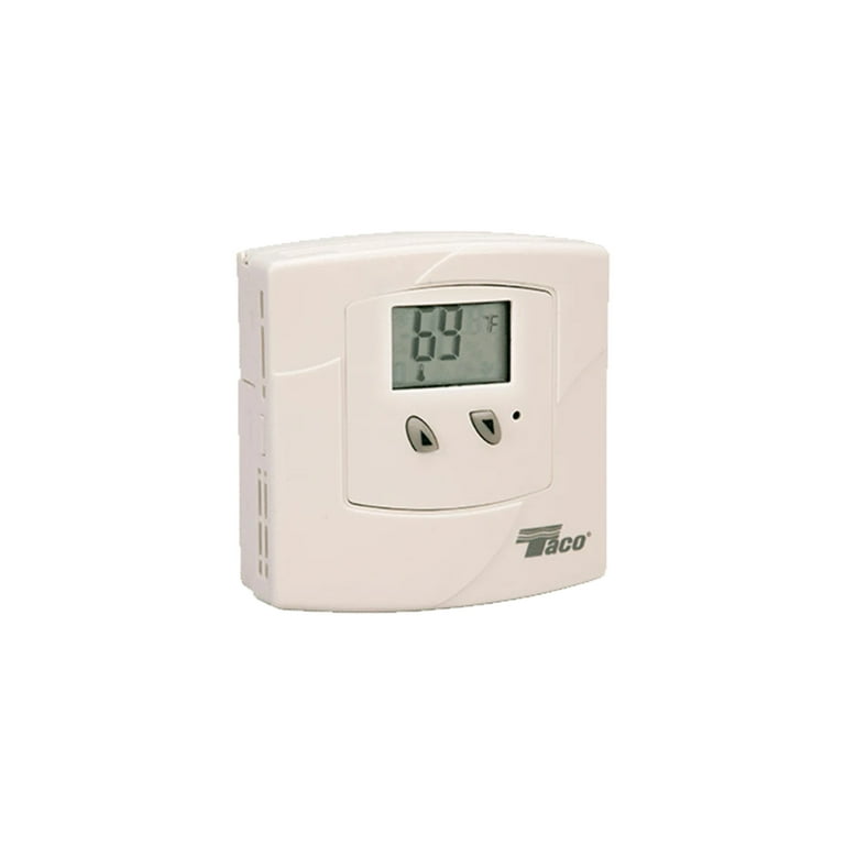 Taco 568-22 568 Battery Operated w/ Digital Display Thermostat, replacement  for 568-21, 568-20
