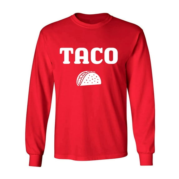 Taco Adult Long Sleeve T-shirt