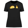 thumbnail image 1 of Taco And Nacho Funny Doodles T-Shirt Women -Image by Shutterstock, Female Medium, 1 of 2