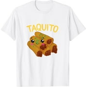 FAHUANGGE Taco And Taquito Matching Mommy Daddy And Me Mexican New Mom T-Shirt100% cotton
